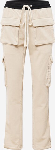 Regular Pantalon cargo MOUTY en beige : devant