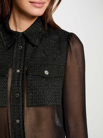 Morgan - Blusa 'CTIDA' en negro