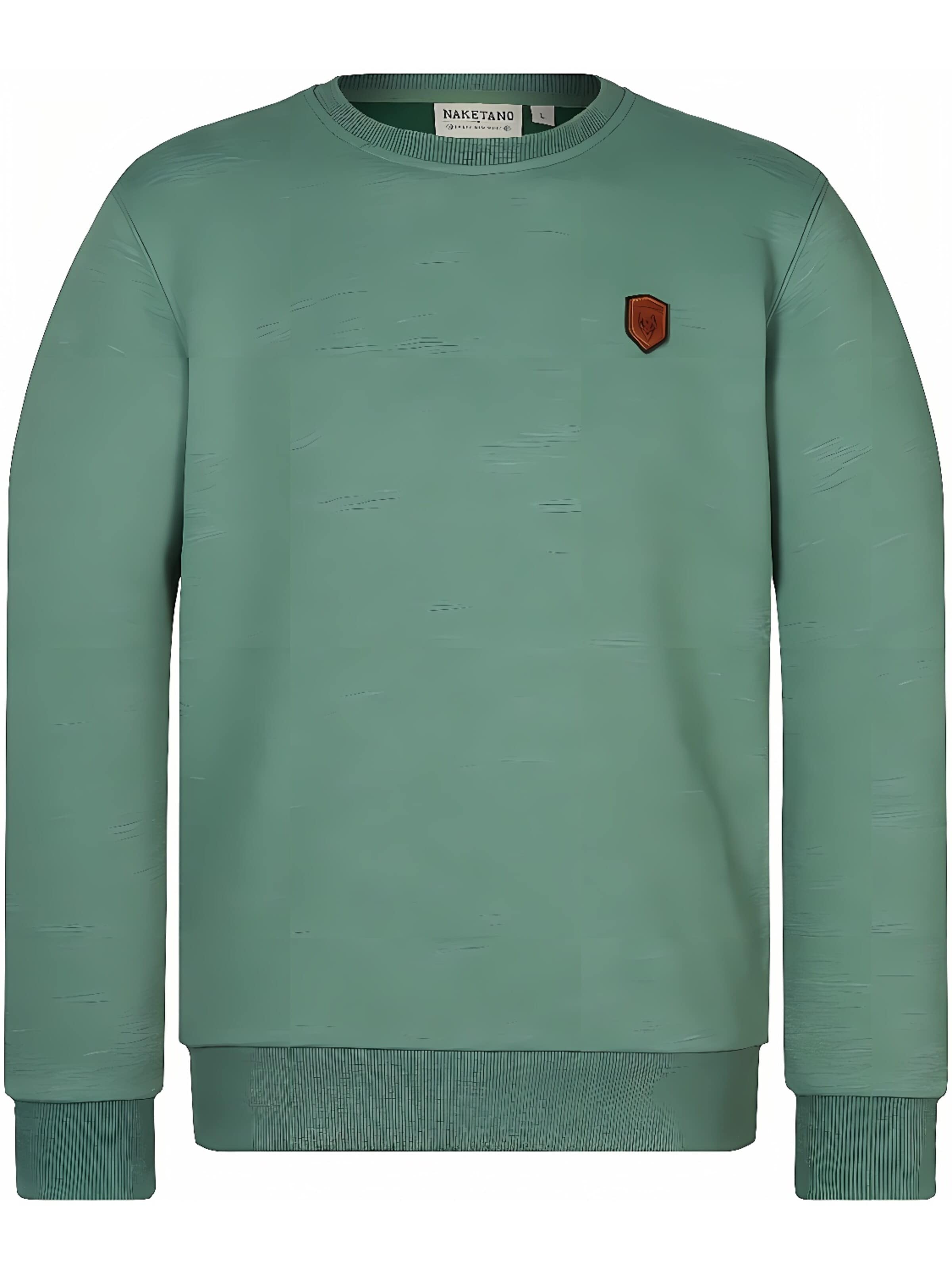 naketano Sweatshirt in Green: front