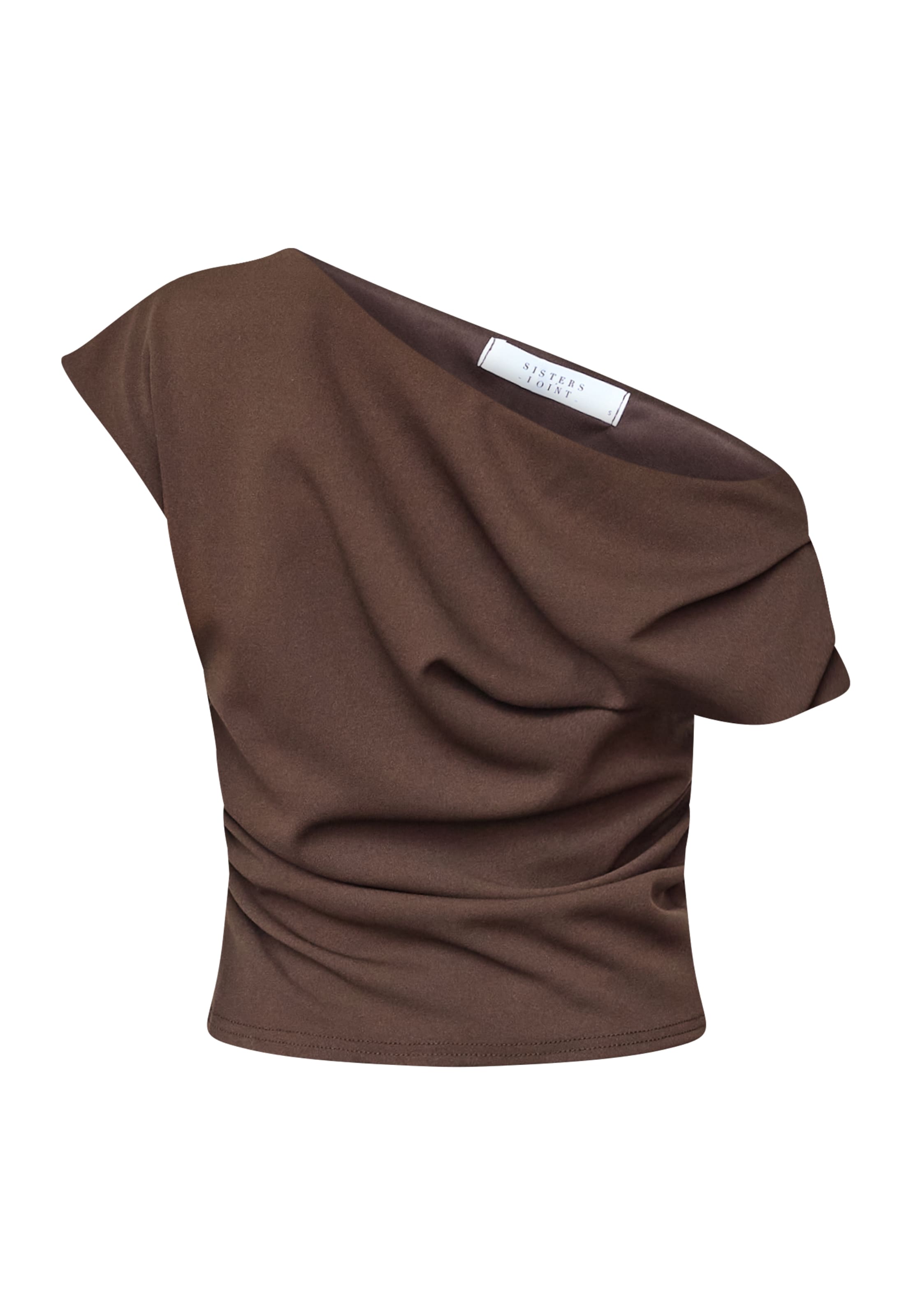 Tricou 'GLUT' de la SISTERS POINT pe maro: față