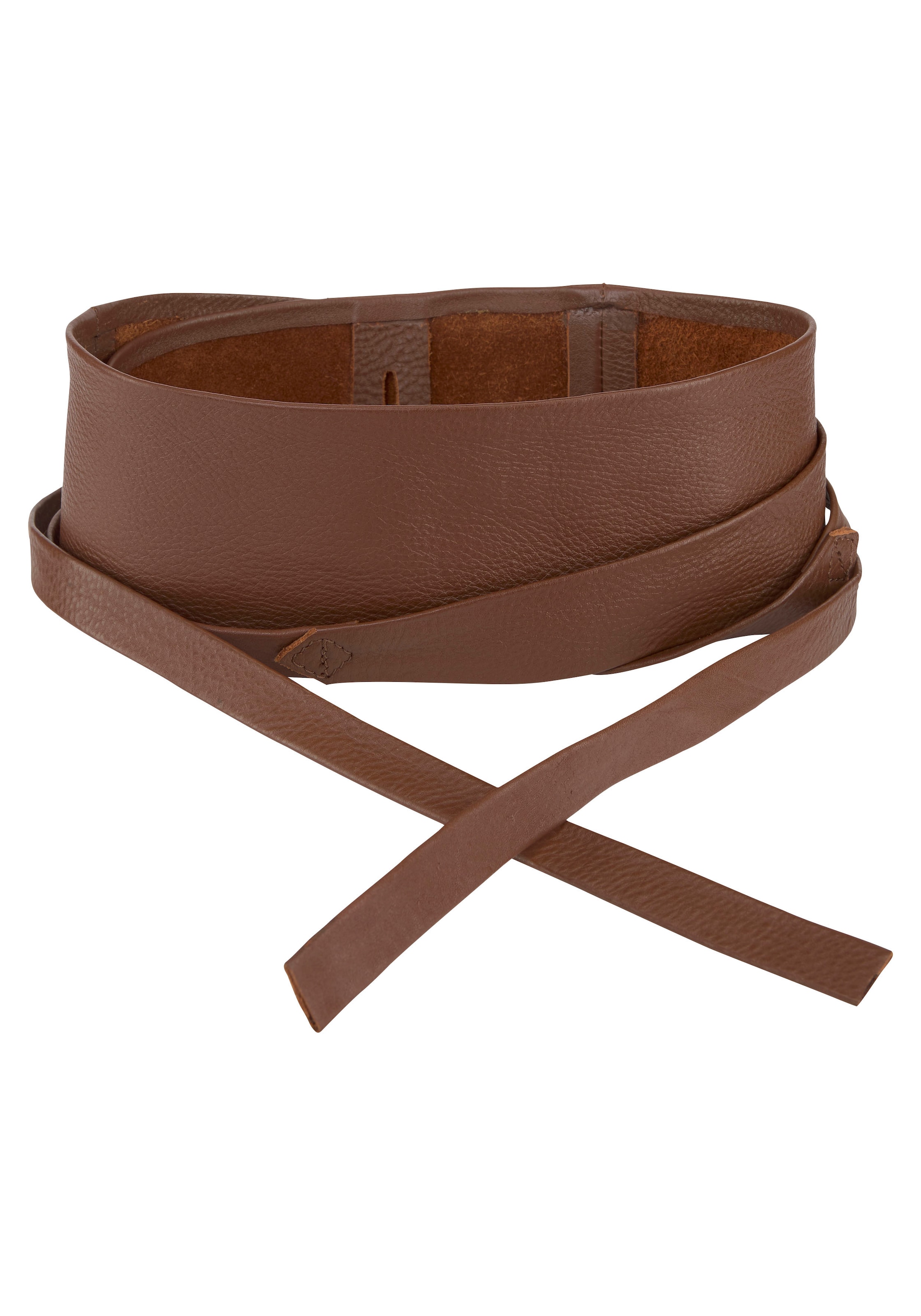 VANZETTI Ремень в Коричневый: спереди