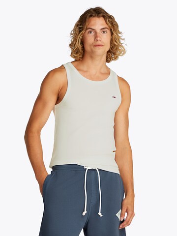 T-Shirt Tommy Jeans en bleu : devant