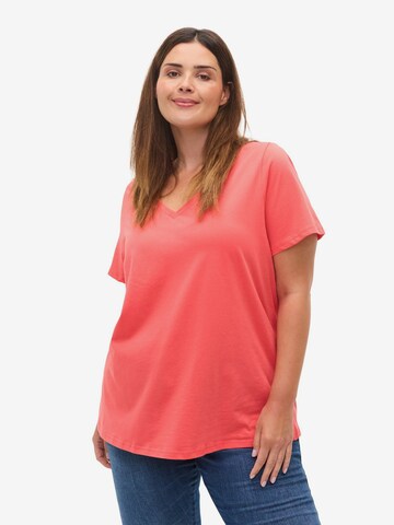 Zizzi Shirt in Blau: predná strana