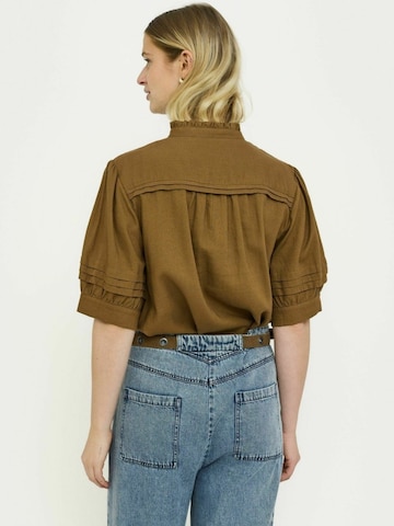 Soft Rebels Shirt ' SRYindi ' in Braun