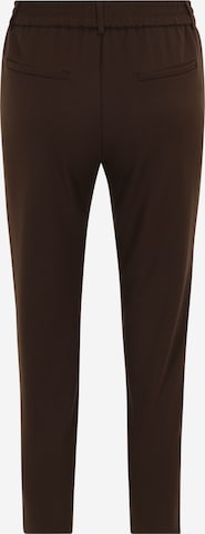 Coupe slim Pantalon 'LISA' OBJECT Petite en marron