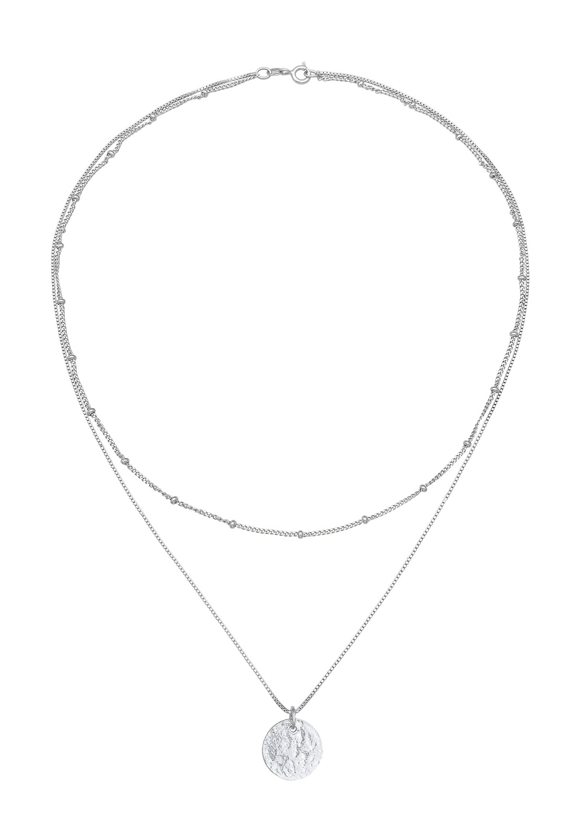 ELLI Цепочка в Серебристый: спереди