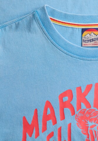T-shirt 'Roadside Trade' Superdry & Co en bleu
