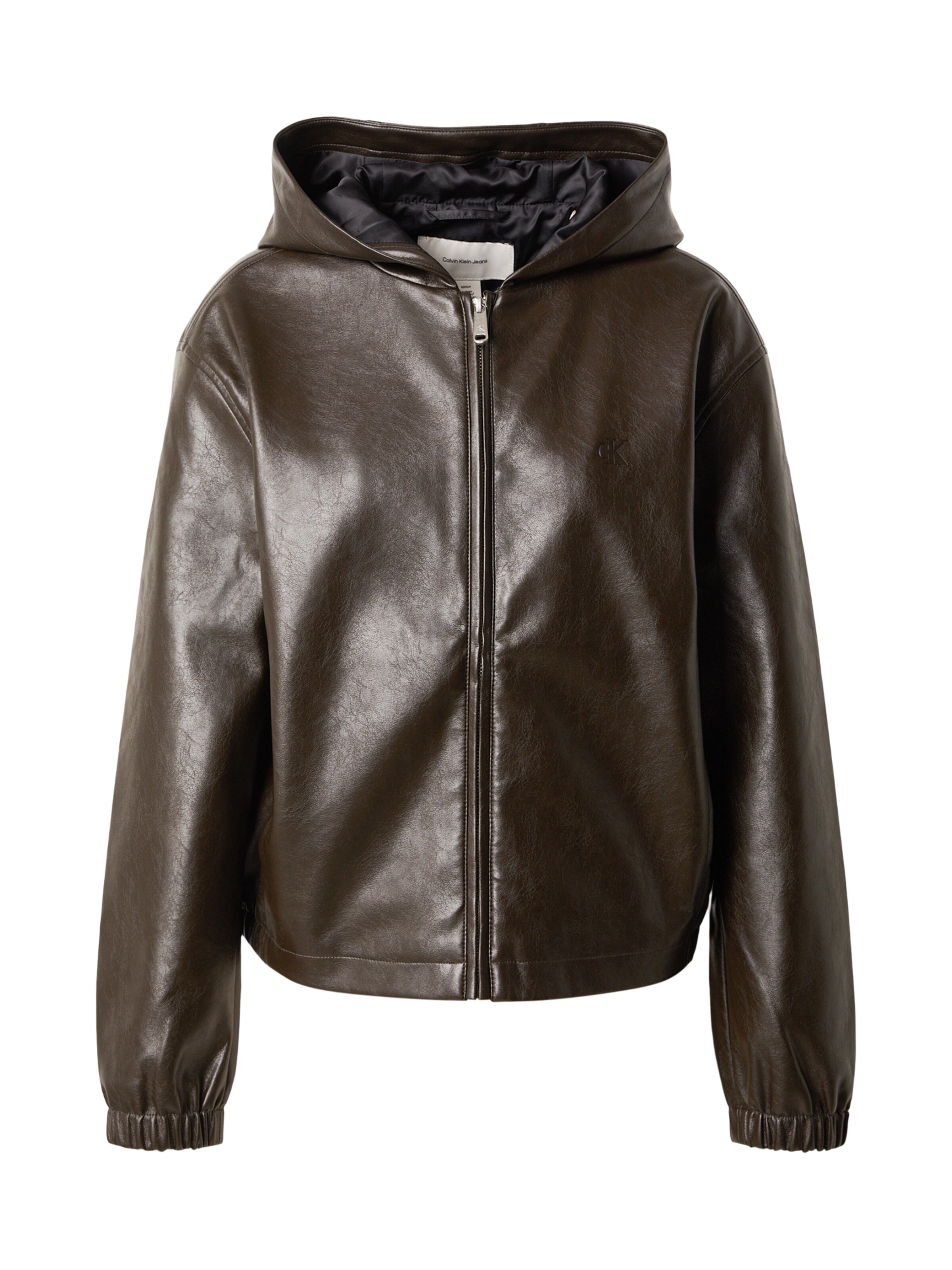 Calvin Klein Jeans Regular Between-season jacket in Brown: front