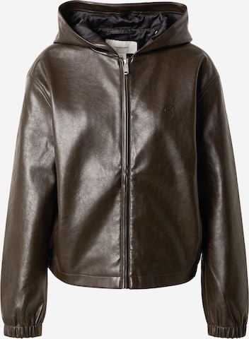 regular Giacca di mezza stagione di Calvin Klein Jeans in marrone: frontale