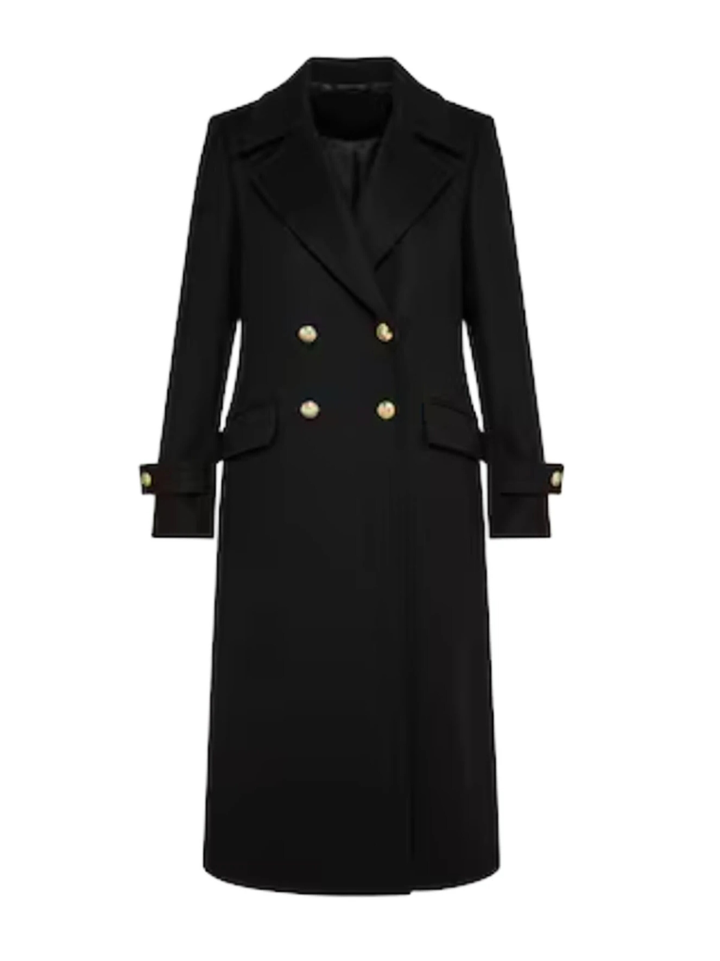 Il Lanificio Winter coat in Blue: front