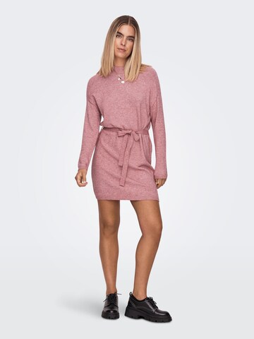 Abito in maglia 'Leva' di ONLY in rosa