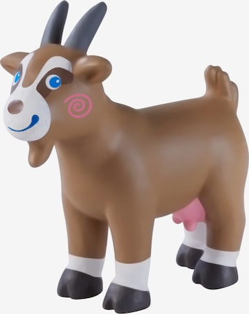 HABA Minipuppe ' Little Friends - Ziege ' in Braun: Vorderseite