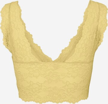 PIECES Regular Bra in Yellow