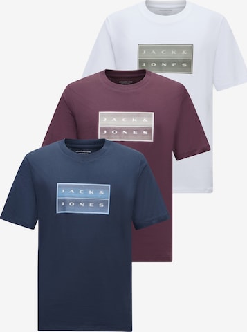 JACK & JONES - Camiseta 'JCOFUSION' en azul: frente