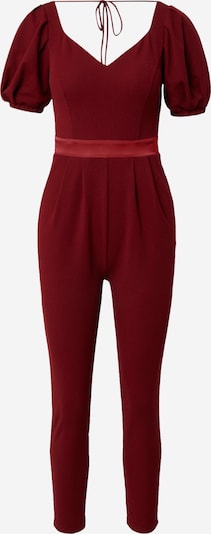 Skirt & Stiletto Jumpsuit in melone / dunkelrot, Produktansicht