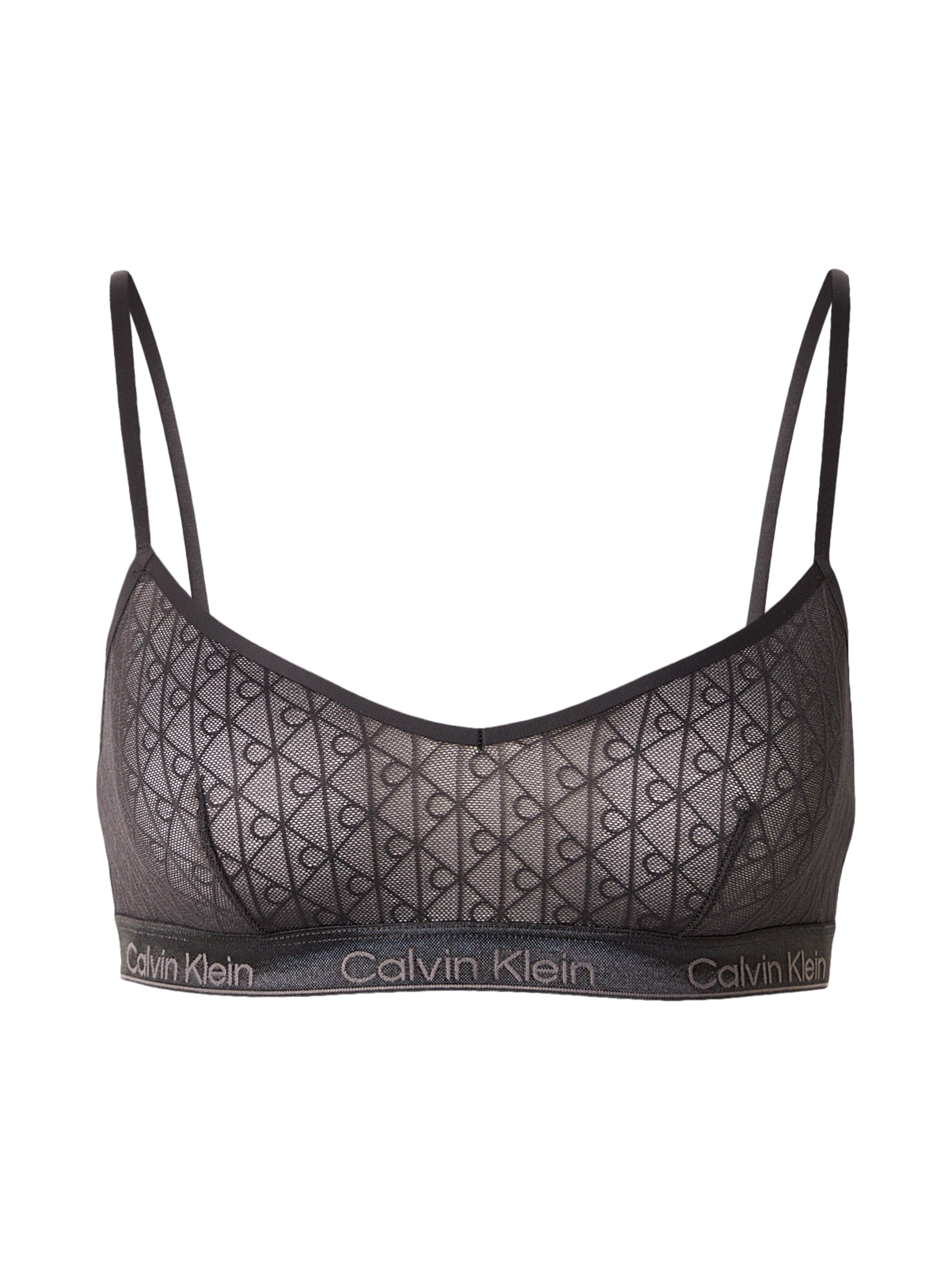 Calvin Klein Underwear Бюстгальтер в Черный: спереди