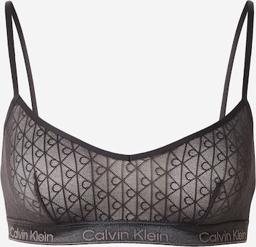 juoda Calvin Klein Underwear Liemenėlė: priekis