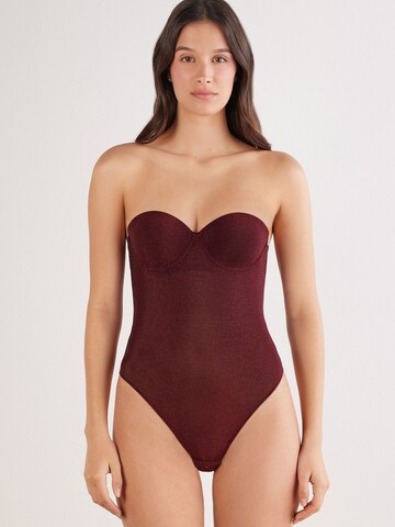 INTIMISSIMI Bodysuit 'GIADA SHIMMERING PASSION' in Red