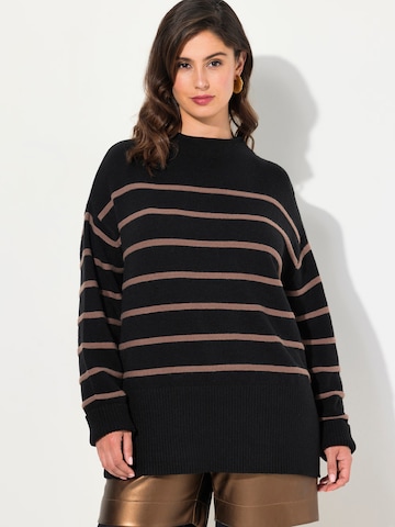 Ulla Popken Sweater in Black: front