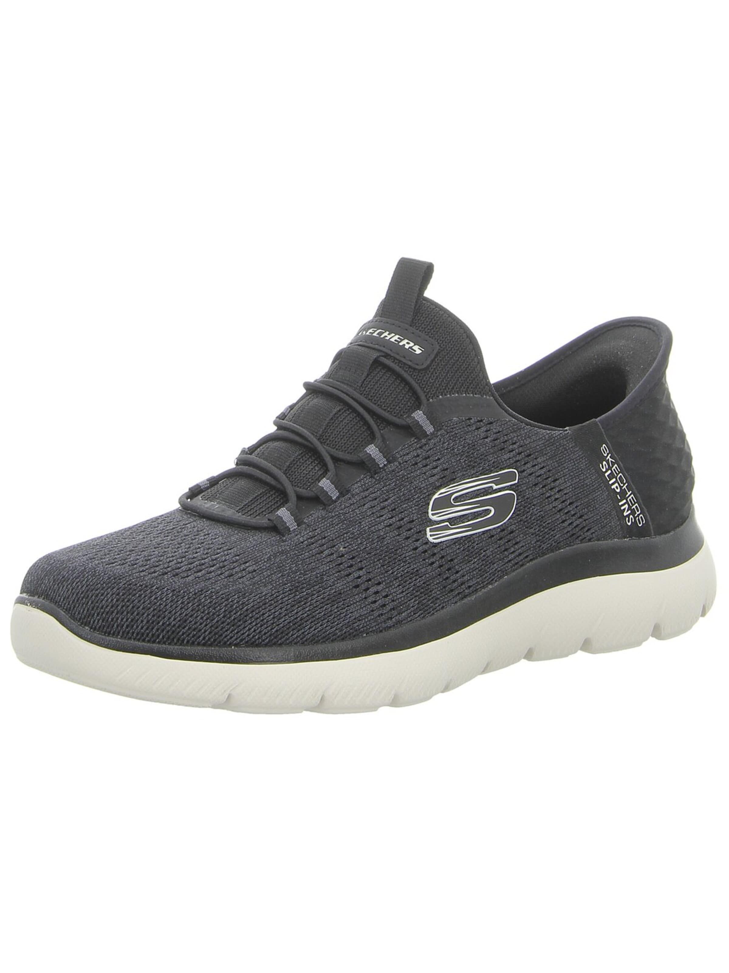 Scarpa stringata '32469 BLK' di SKECHERS in nero: frontale