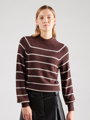 Pullover 'VIRil' di VILA in marrone: frontale