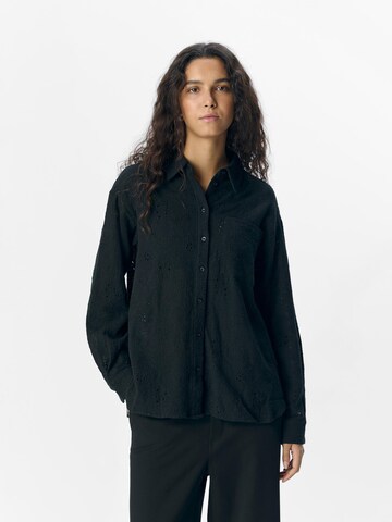 OBJECT Blouse 'Amy' in Black: front
