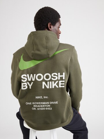 Sweat-shirt Nike Sportswear en vert : devant