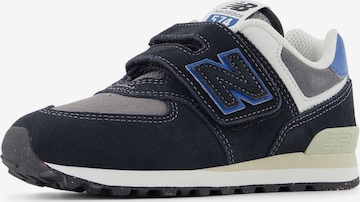 Baskets '574' new balance en bleu : devant