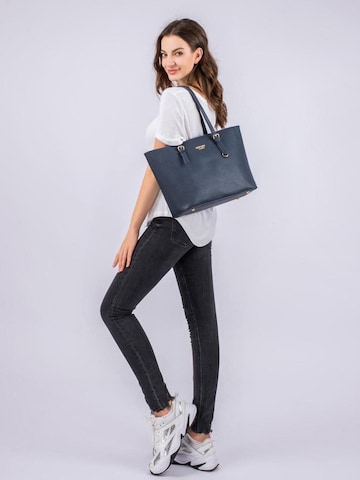 Princely London Shopper 'Beverly'‌‌‌‌ in Blau