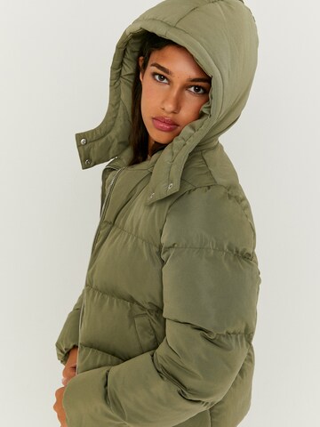 Tally Weijl Winter Jacket in Green