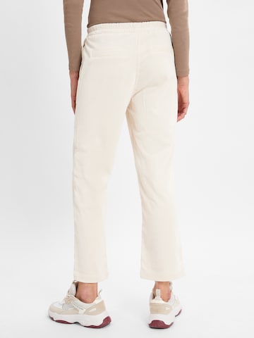 Marie Lund Loosefit Broek in Beige