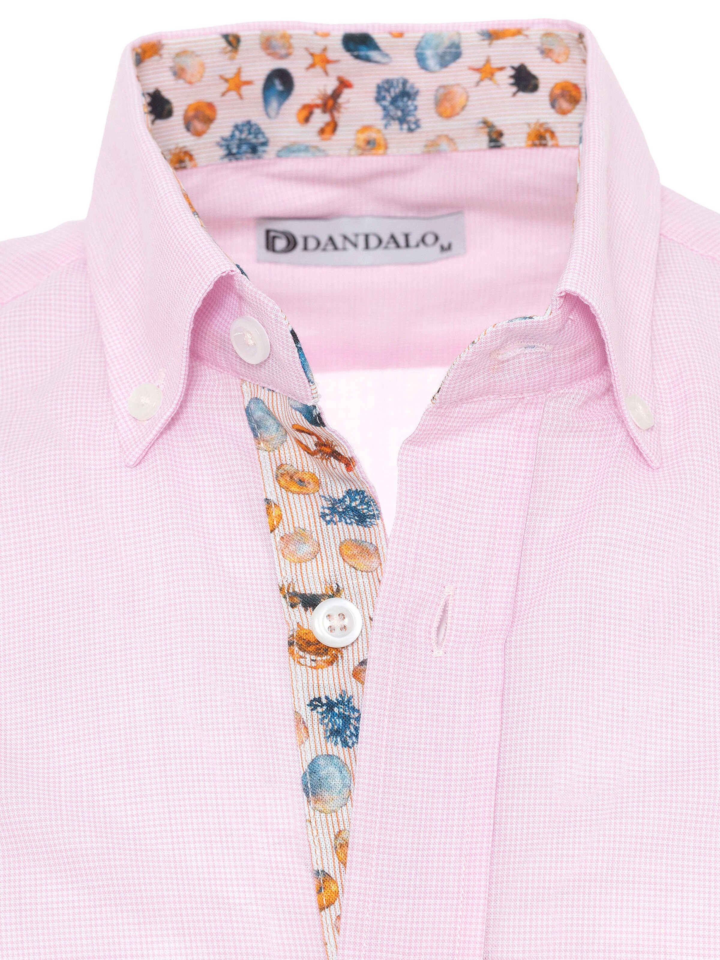 Dandalo Rovný strih Košeľa - Ružová