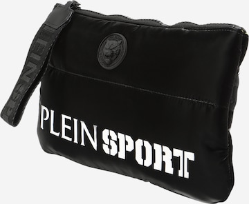 Clutch 'AIR' de la Plein Sport pe negru: față