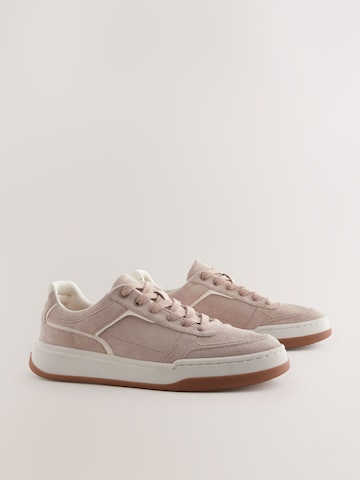 Sneaker low de la Next pe roz
