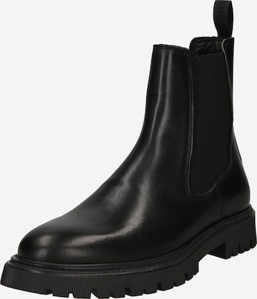 Les Deux Chelsea Boots 'TATUM' in Black: front