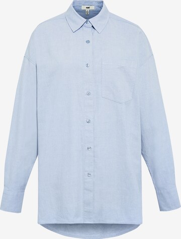 Mavi Blusen Regular ' WOVEN SHIRT ' in Blau: predná strana