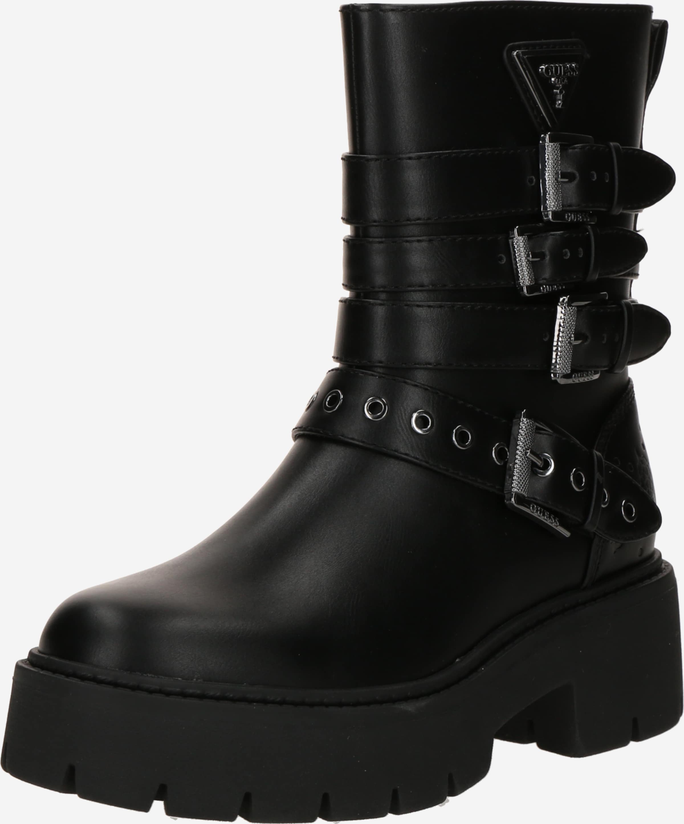 Guess fashion Boots vintage size 44 new Vintage Guess Two Toned Canvas Rubber Hi-top Boots 1990s  main image 2