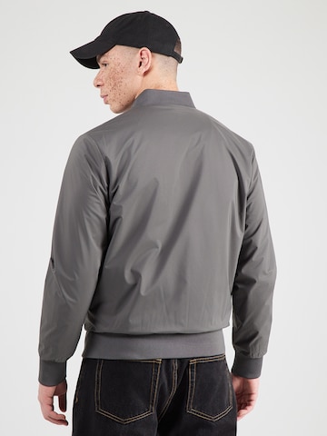 Calvin Klein - Casaco meia-estação 'MATTE' em cinzento: atrás