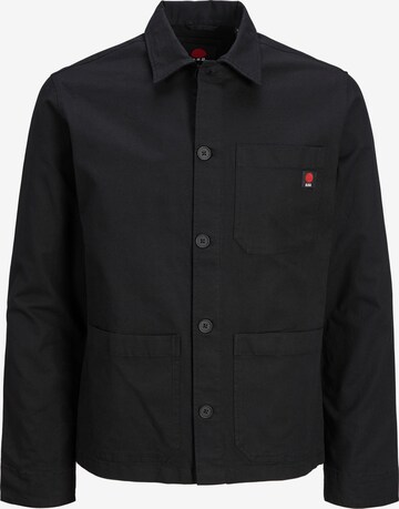 Veste mi-saison 'KEITH' R.D.D. ROYAL DENIM DIVISION en noir : devant