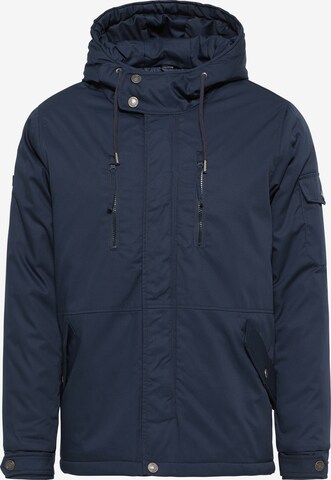 MO Between-Season Jacket in Blue: front