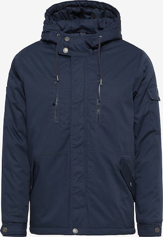 MO Between-Season Jacket in Blue: front