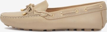 Kazar - Mocasines en beige: frente