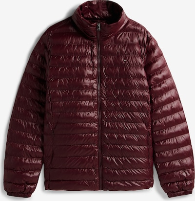 Tommy Hilfiger Curve Välikausitakki värissä burgundin punainen, Tuotenäkymä