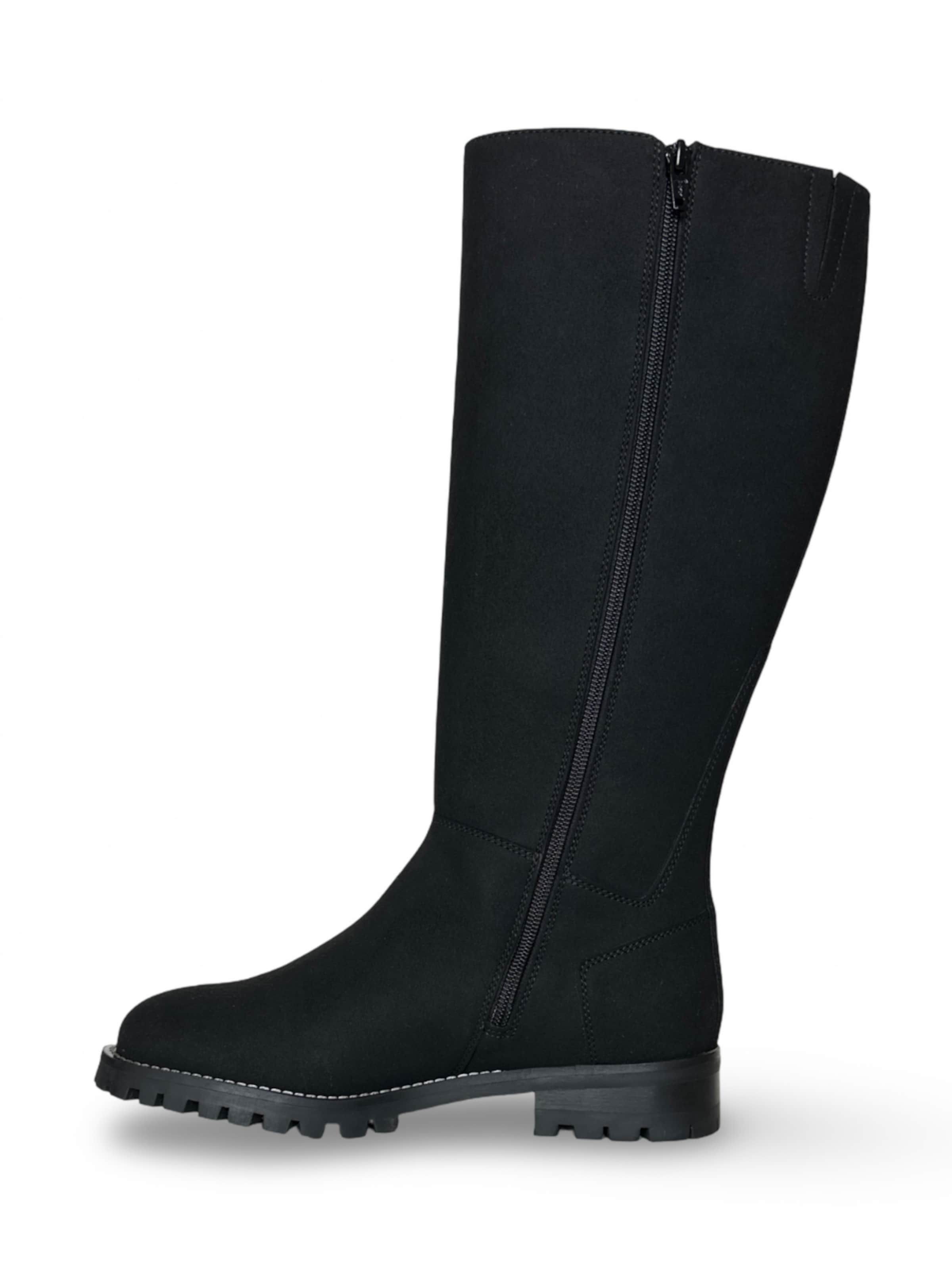 nae Vegan Shoes Laarzen 'Irem' in Zwart