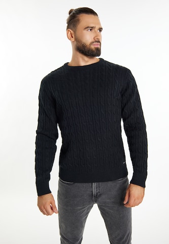 DreiMaster Vintage Sweater 'Imane' in Black: front