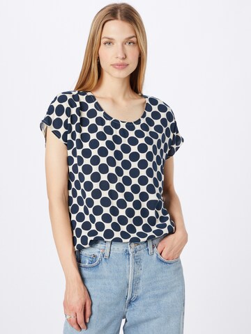 Key Largo - Blusa em azul: frente