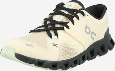 On Παπούτσι για τρέξιμο 'CloudX3' σε μπεζ / ασημόγκριζο / μαύρο, Άποψη προϊόντος
