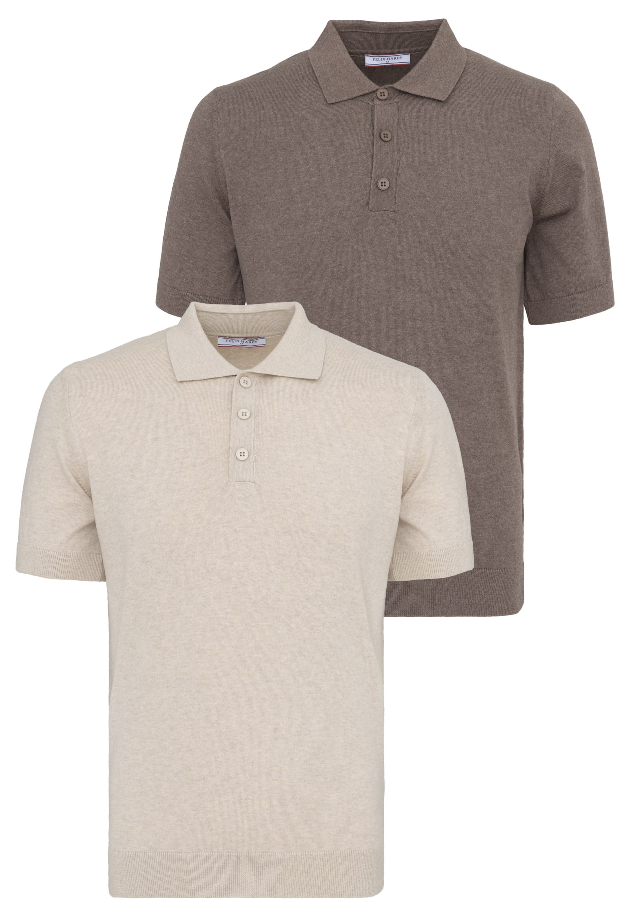 Felix Hardy Тениска в бежово / кафяво, Преглед на продукта