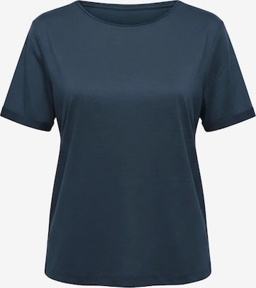 T-shirt No Matter What en bleu : devant