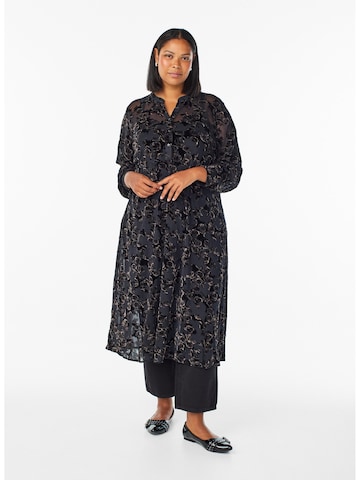 Zizzi Sukienka 'Eselma' w kolorze czarny